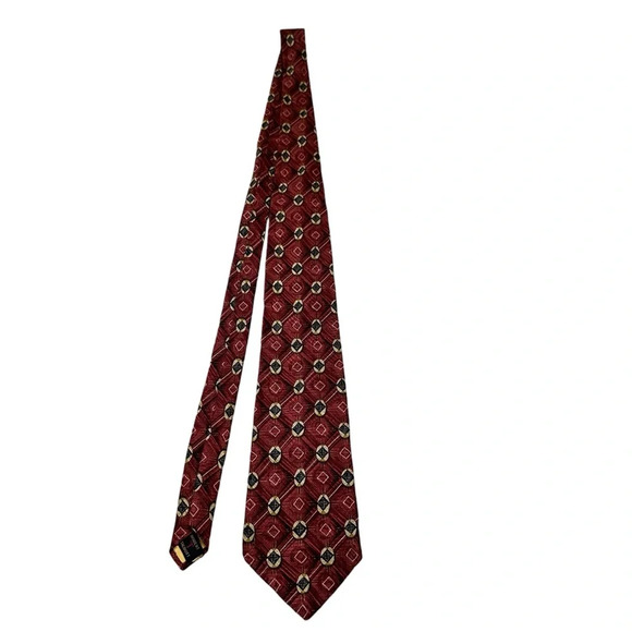 Robert Talbott Best of Class Nordstrom Red Silk Tie - Picture 1 of 4